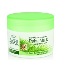 Kaukė plaukams su palmių aliejumi SERI Natural Line Revitalizing Hair Palm Mask 300 ml-0