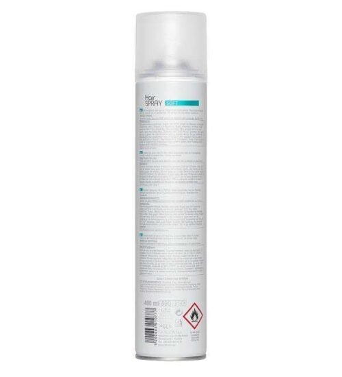 Лак для волос с УФ-фильтром гибкой фиксации Farcom Professional SERI Hair Spray Soft 400мл — изображение 2