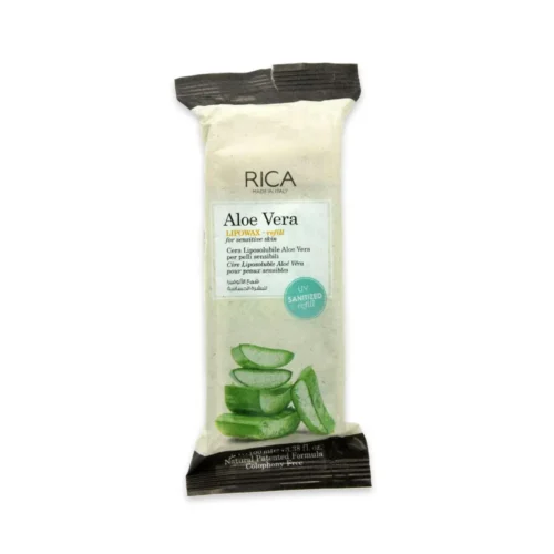 Vaškas su alijošiumi kasetėje Rica Aloe Vera Lipowax 100ml – kuryba.eu