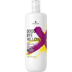 Geltonus tonus neutralizuojantis šampūnas Schwarzkopf Good Bye Yellow Shampoo 1000ml