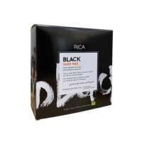 Vaškas su kanapių aliejumi Rica Black Hard Wax 2x4 diskai 2x500g