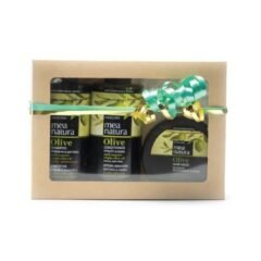 rinkinys sausiems plaukams farcom mea natura olive 300x300x250 ml