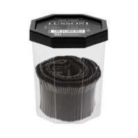 Segtukai plaukams juodi LUSSONI Hair Grips, 4 cm, 250 pcs, Black Color