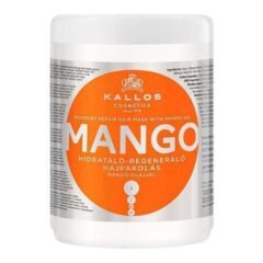 Plaukų kaukė sausiems plaukams Kallos KJMN Mango Hair Mask 1000 ml