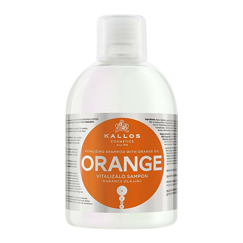 Šampūnas sausiems plaukams Kallos Vitalising Orange Shampoo 1000 ml