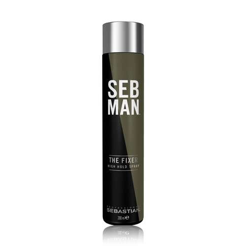 Stiprios fiksacijos plaukų lakas vyrams Sebastian Professional SEB MAN The Fixer Hair Spray 200 ml