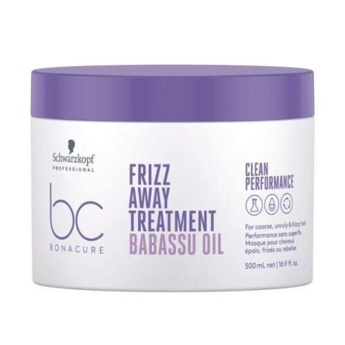 Plaukų kaukė Schwarzkopf Professional Bonacure Frizz Away Treatment with Babassu Oil 500ml