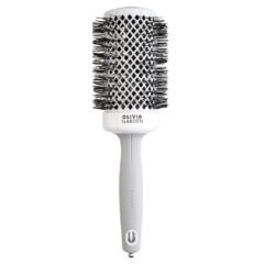 Plaukų šepetys džiovinimui Olivia Garden Expert Blowout Shine White&Grey 55 mm