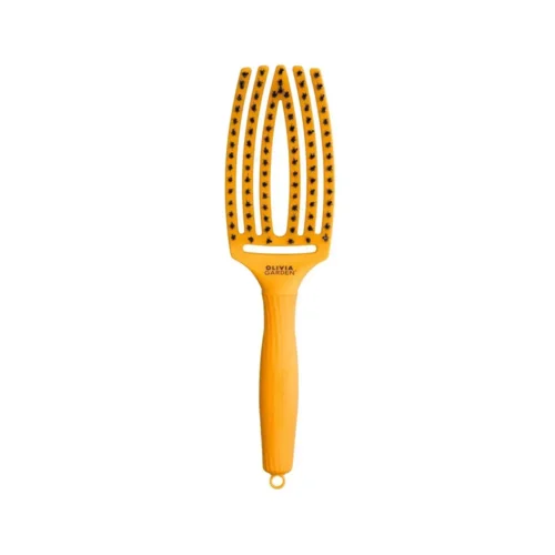 Щетка для сушки волос Olivia Garden Fingerbrush Yellow Sunshine Medium