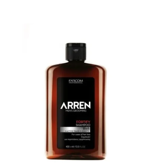 Šampūnas nuo plaukų slinkimo vyrams Farcom Professional ARREN Men's Grooming Fortify Shampoo 400ml