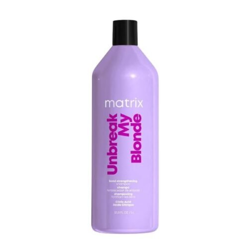 Stiprinantis šampūnas šviesintiems plaukams Matrix Total Results Unbreak My Blonde Shampoo 1000ml