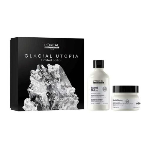 Plaukų priežiūros rinkinys L’Oreal Professionnel Metal Detox Duo Gift Set