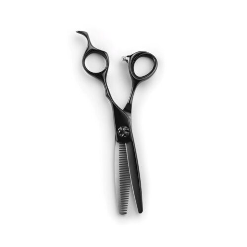 Profesionalios juodos filiravimo žirklės Shōrai SC 6030 Thinning Black Scissor