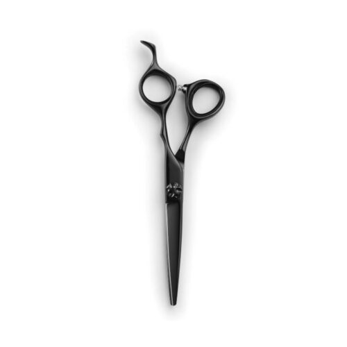 Profesionalios juodos kirpimo žirklės Shōrai SC 5.5 Black Scissor