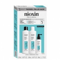 Plaukų priežiūros rinkinys Nioxin Pro Clinical System 3 Kit 150x150x50 ml