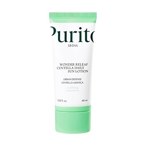 Veido losjonas Purito Wonder Releaf Centella Daily Sun Lotion SPF50+ 60 ml