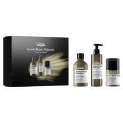 Plaukų priežiūros rinkinys L'oreal Professionnel Absolut Repair Molecular Gift Set 3 vnt. 2025