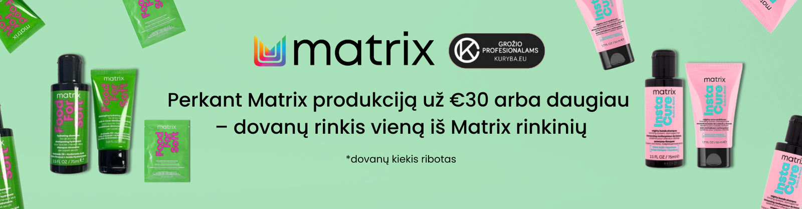 matrix akcija kuryba.eu web