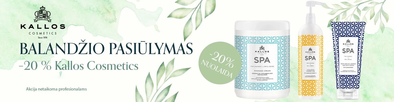 kallos web destop banner