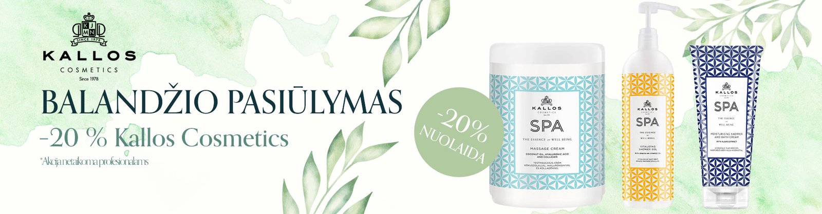 kallos web destop banner