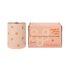 folija plaukų dažymui ritinėlyje framar peach please, foil roll, 12,7 cm x 97,5 m