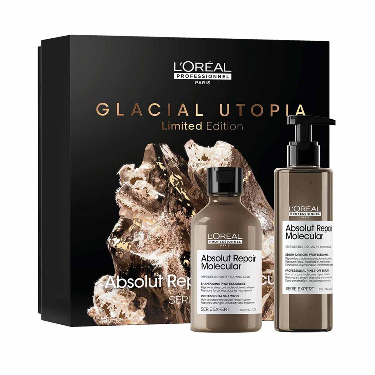 rinkinys l'oreal absolut repair molecular glacial utopia limited edition