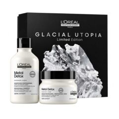 rinkinys l’oreal metal detox – glacial utopia limited edition