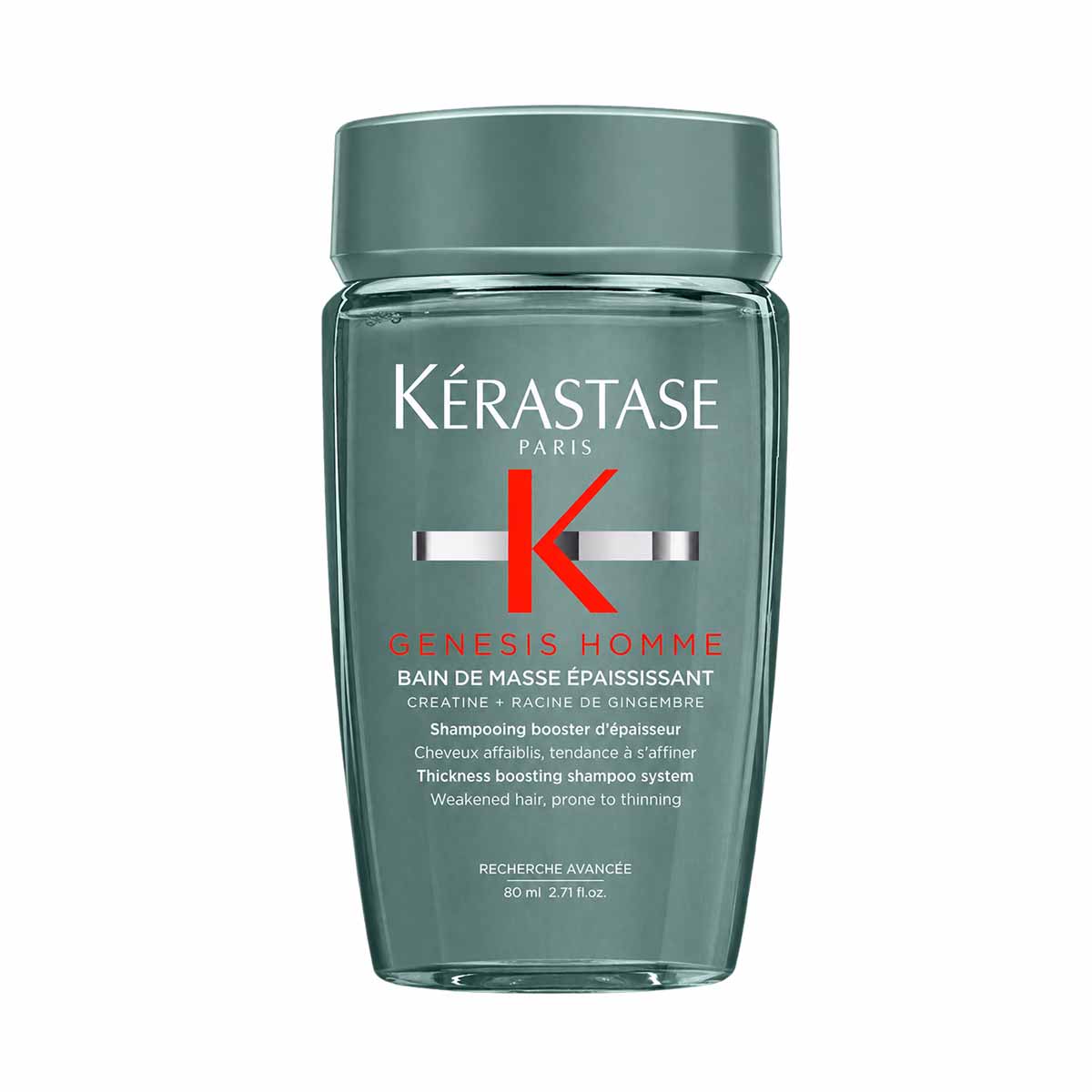 plaukų apimtį didinantis šampūnas vyrams kerastase genesis homme bain de masse epaississant, 250ml