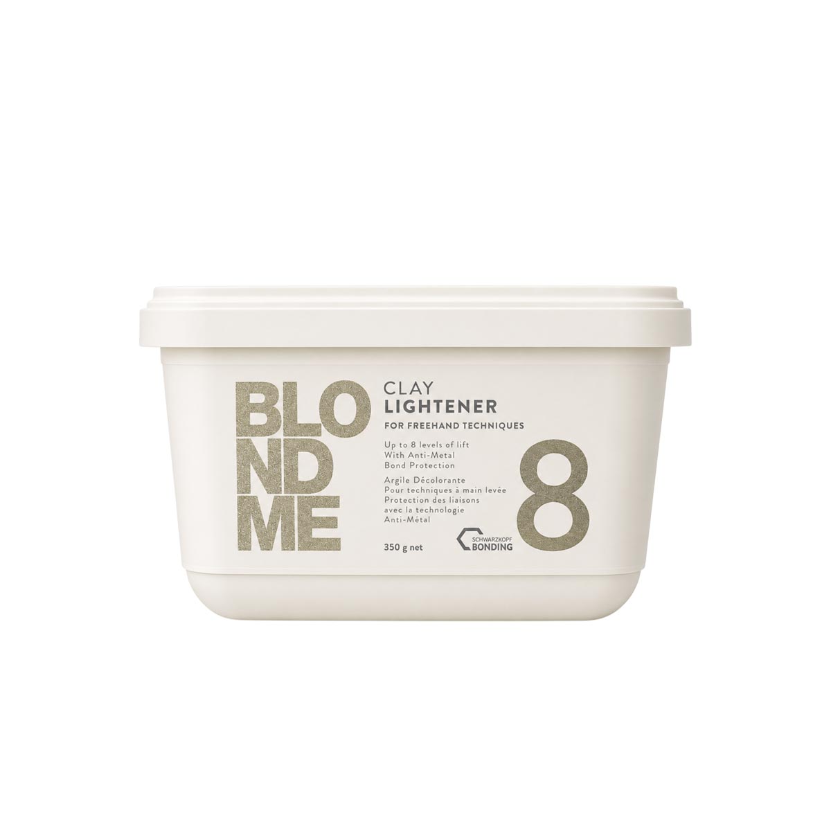 plaukų šviesinimo milteliai schwarzkopf blond me clay 8 350g